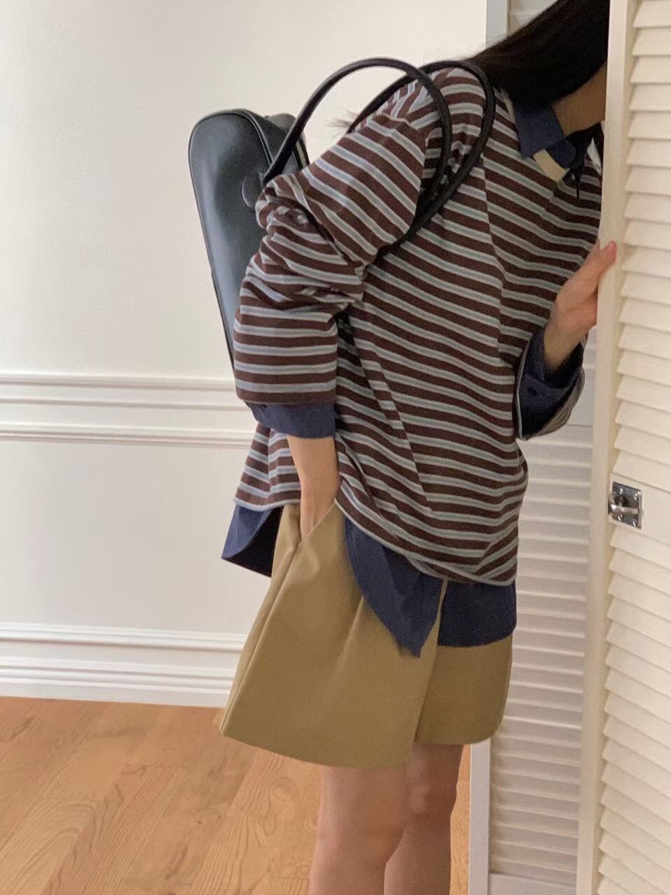 NOMAD韓國直郵㊣女裝新款熱賣25秋冬人氣推薦真品職業長袖T恤NOMAD長袖T恤