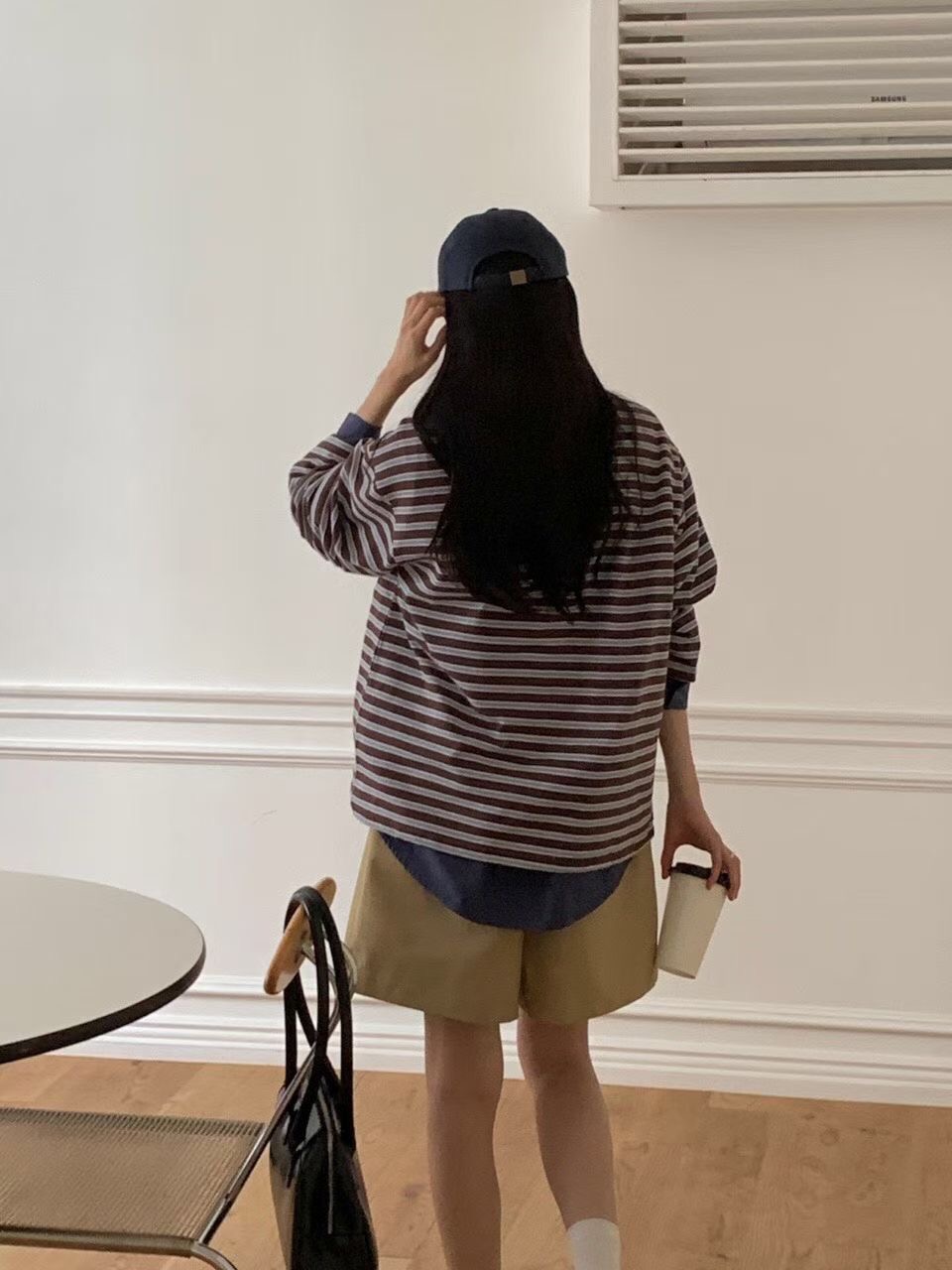 NOMAD韓國直郵㊣女裝新款熱賣25秋冬人氣推薦真品職業長袖T恤NOMAD長袖T恤