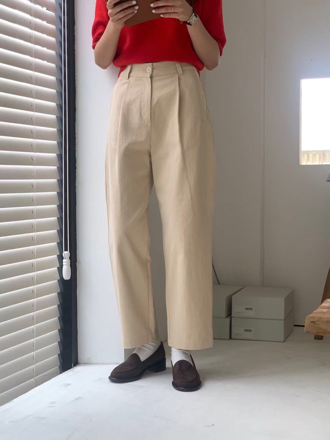 NOMAD韓國直郵㊣女裝新品人氣熱賣推薦25秋冬休閑真品牛仔褲NOMAD牛仔褲圖色3