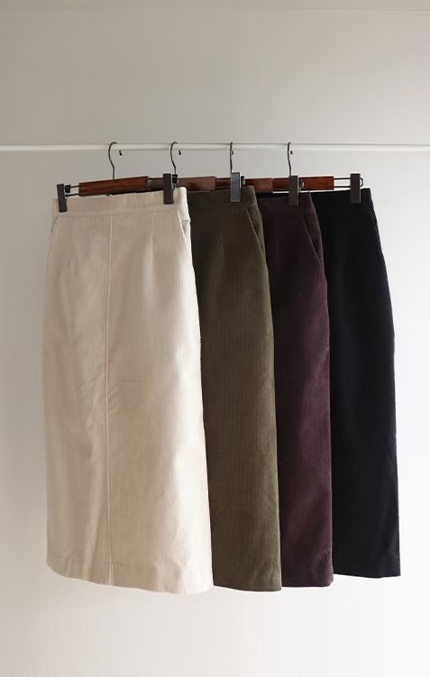 ALLU東大門㊣直郵女士新品25秋冬時尚推薦人氣真品職業長裙ALLU長裙圖色4左四色