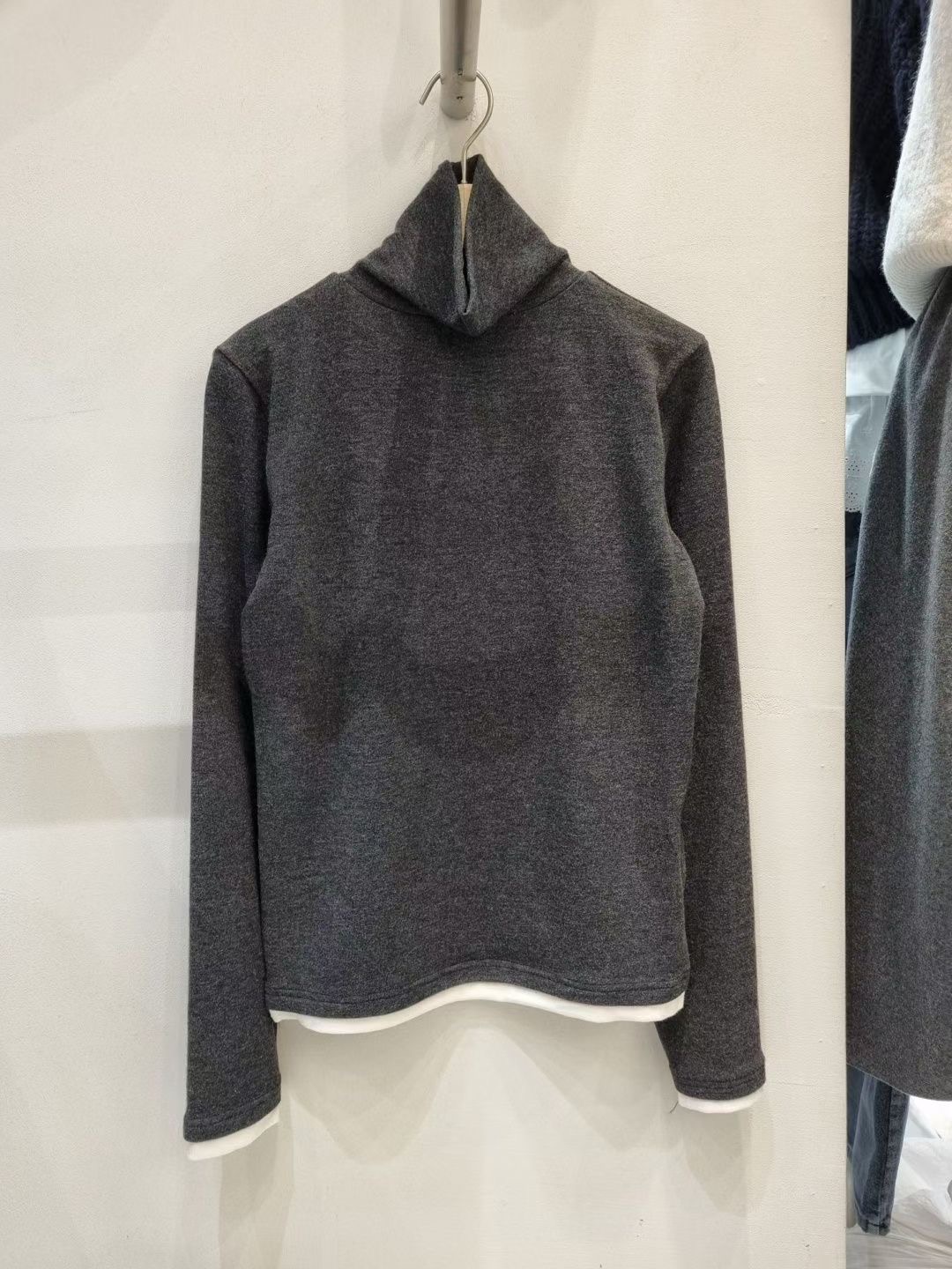 ALLU東大門㊣代購女士新款人氣推薦熱賣時尚職業針織衫安哥拉ALLU針織衫圖色2