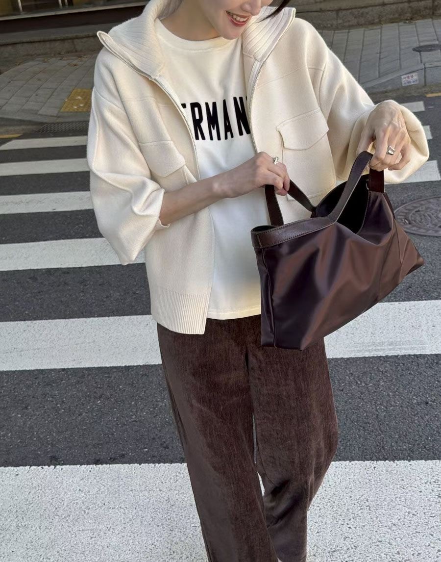 ALLU東大門㊣直郵女裝新款休閑職業熱賣時尚推薦25秋冬T恤絨ALLUT恤