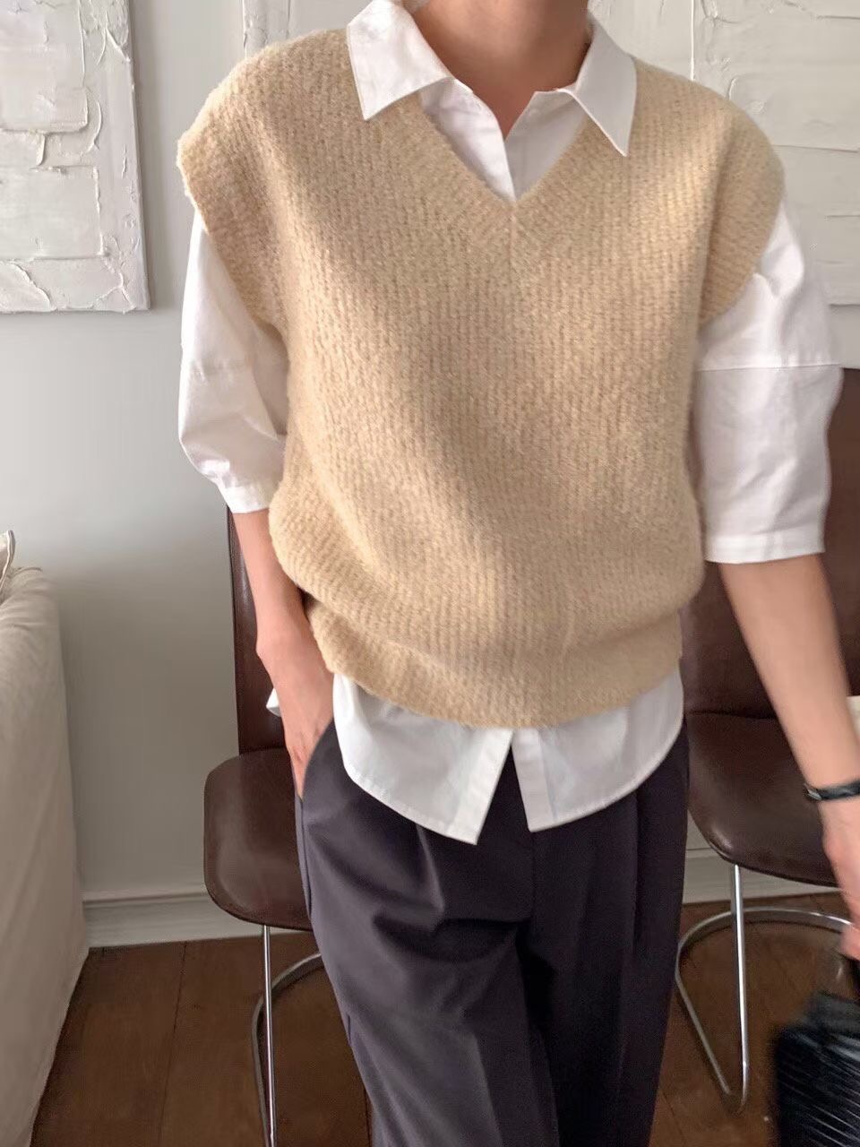 NOMAD韓國代購㊣女士新款真品職業25秋冬時尚吊帶背心不含內搭NOMAD吊帶/背心圖色2