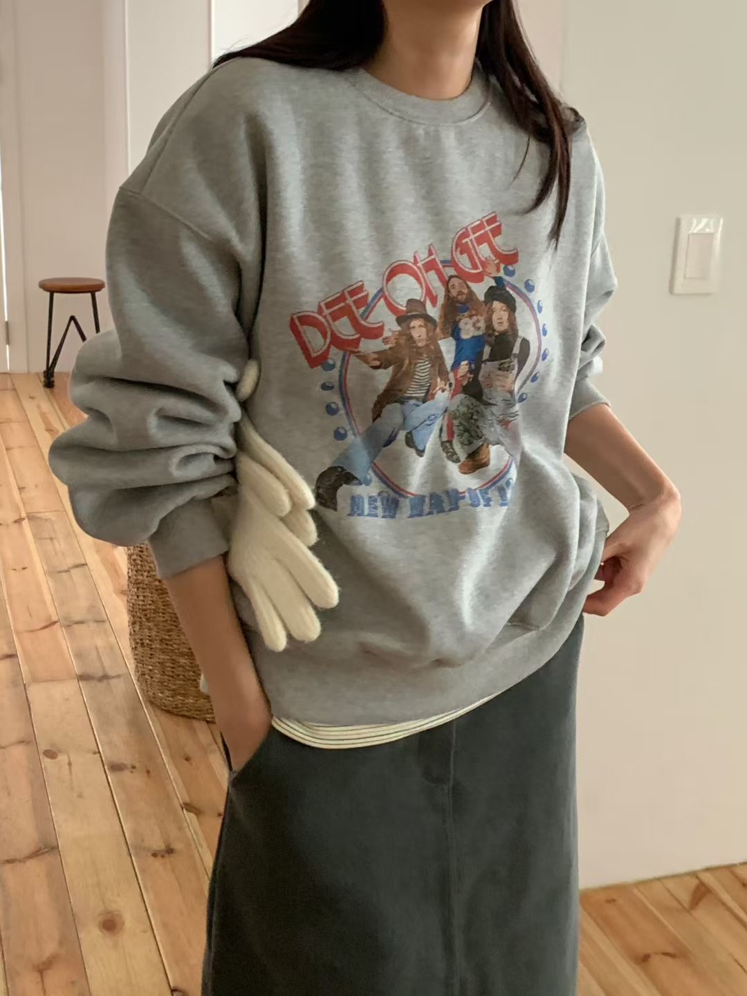 NOMAD東大門㊣代購女裝新款休閑人氣真品時尚熱賣職業推薦衛衣NOMAD衛衣圖色1