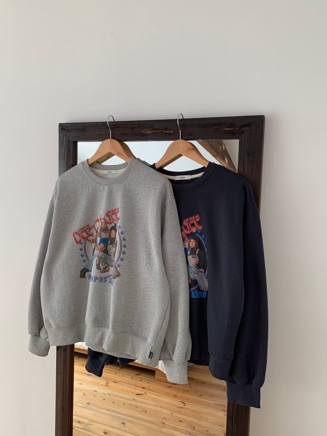 NOMAD東大門㊣代購女裝新款休閑人氣真品時尚熱賣職業推薦衛衣NOMAD衛衣圖色2左二色