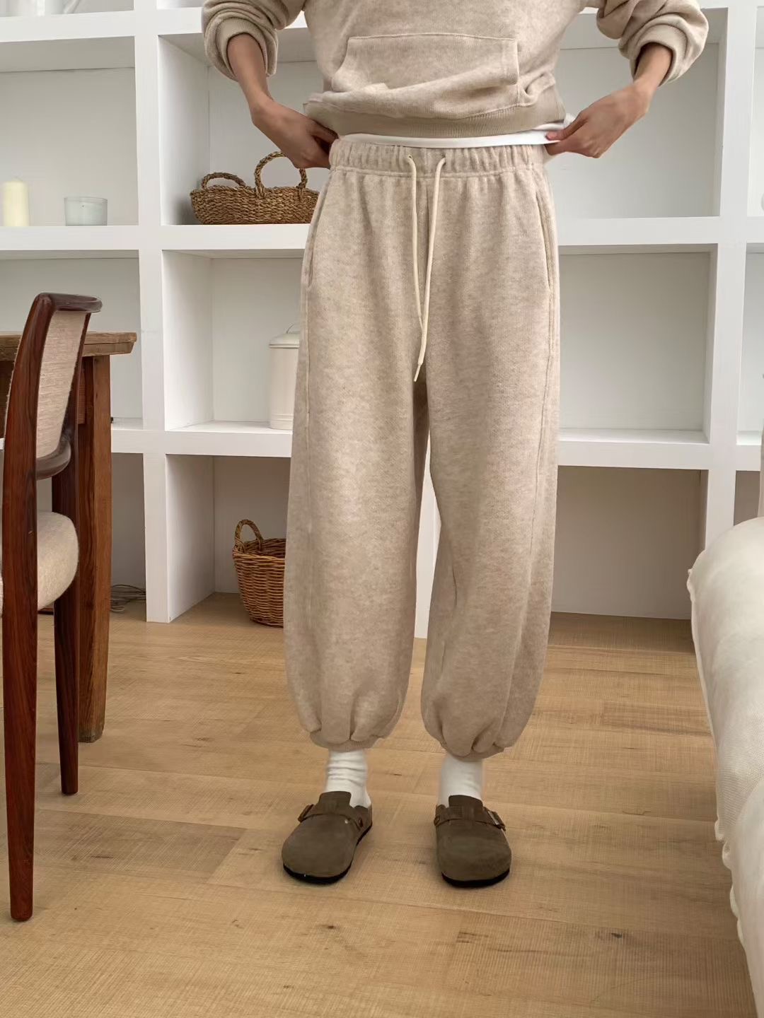 NOMAD韓國代購㊣女士新款25秋冬休閑時尚推薦真品職業休閑褲NOMAD休閑褲圖色1