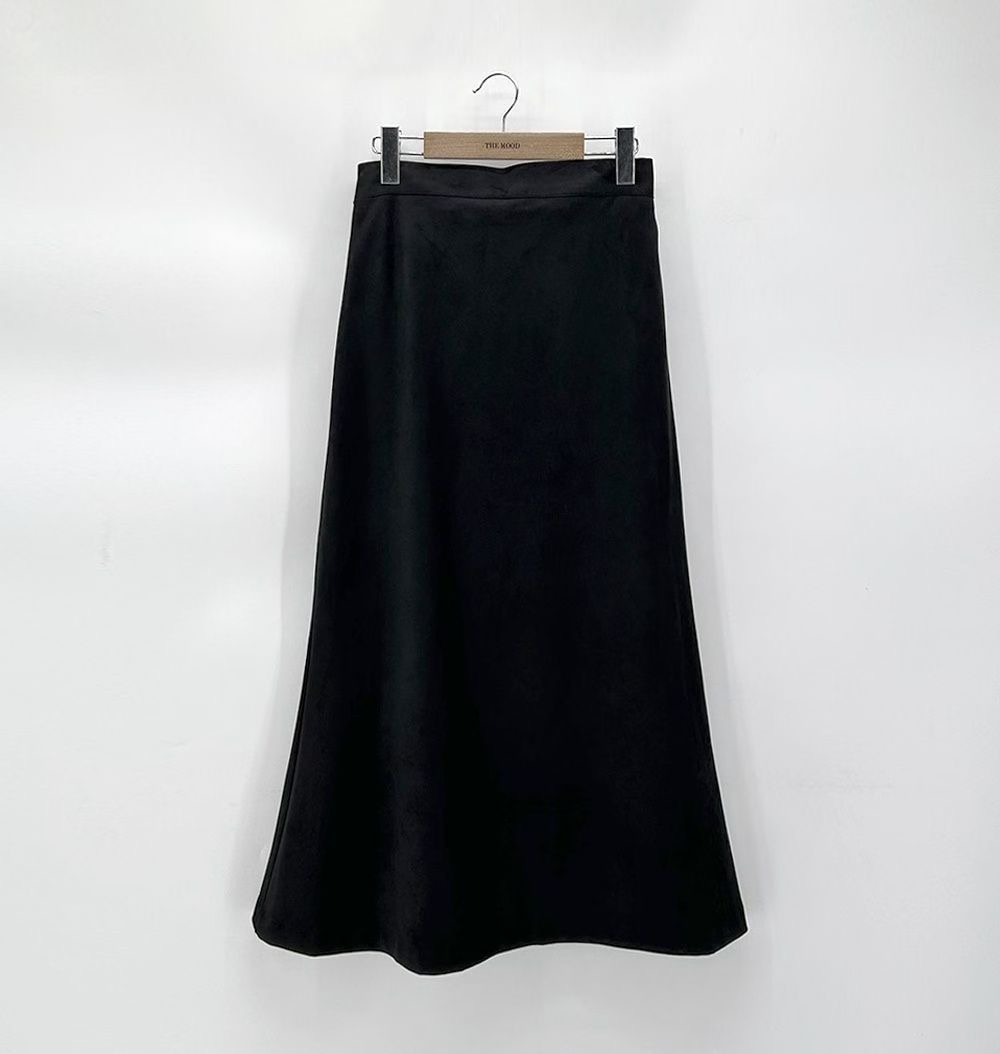 ALLU韓國直郵㊣女士新品休閑時尚推薦真品職業人氣25秋冬長裙絨ALLU長裙圖色2