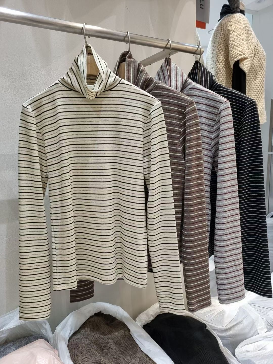 ALLU東大門㊣直郵女裝新款時尚休閑真品職業熱賣25秋冬長袖T恤ALLU長袖T恤