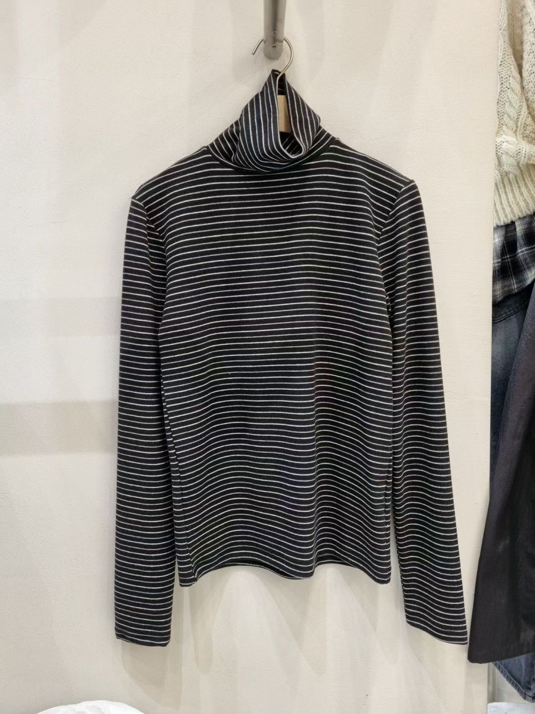 ALLU東大門㊣直郵女裝新款時尚休閑真品職業熱賣25秋冬長袖T恤ALLU長袖T恤圖色1