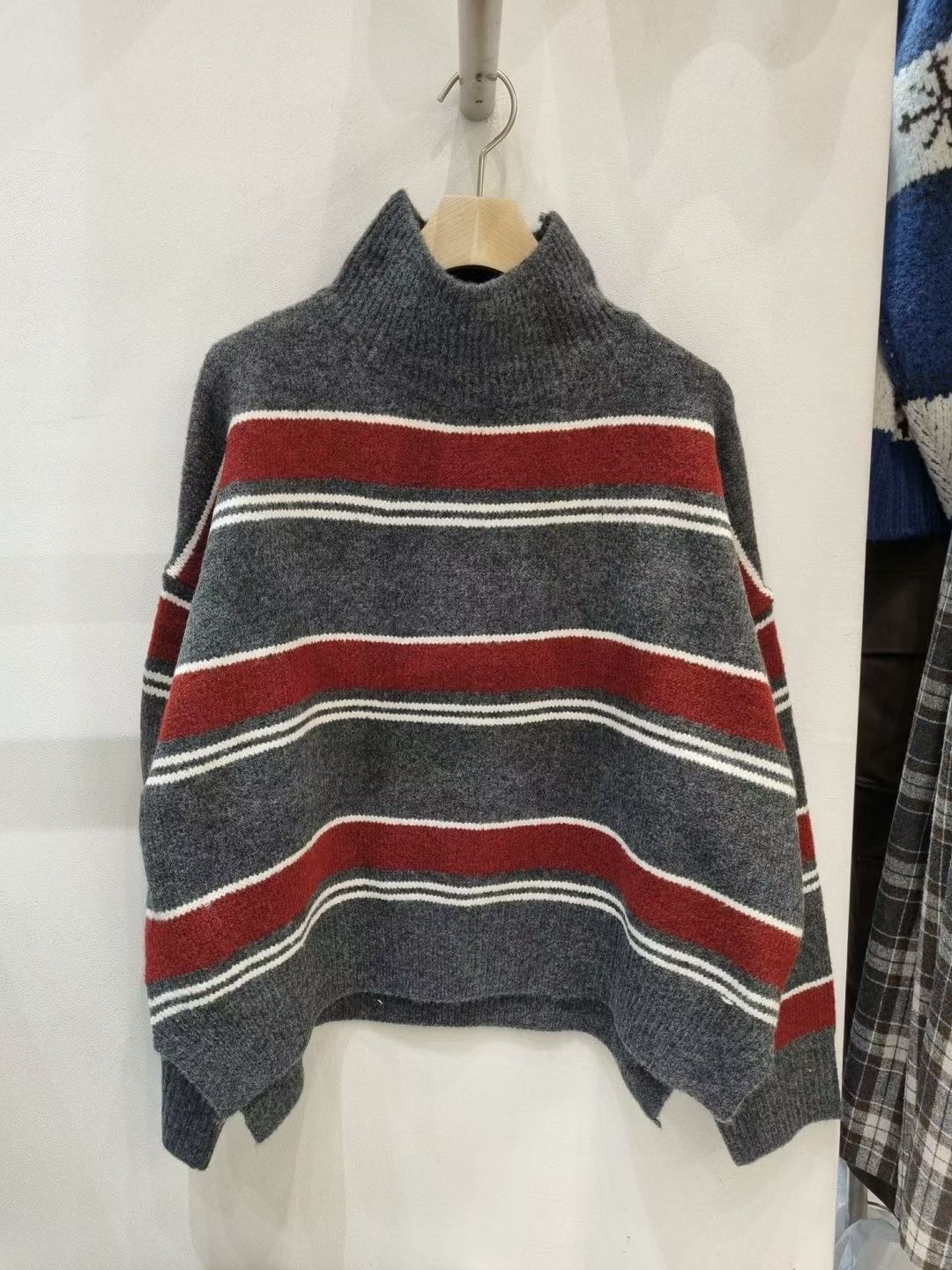 ALLU韓國直郵㊣女士新品推薦熱賣25秋冬職業時尚真品針織衫ALLU針織衫圖色1