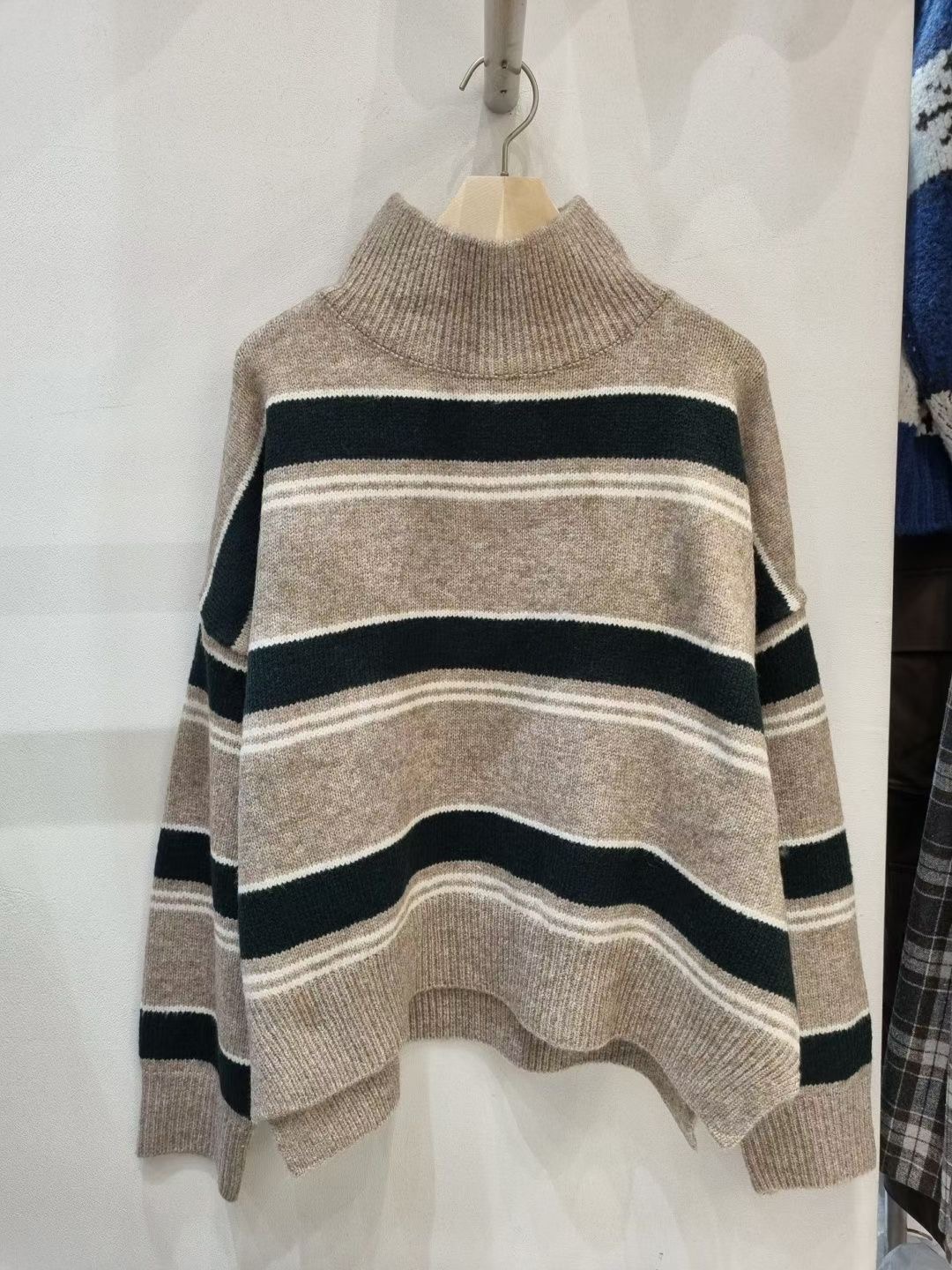 ALLU韓國直郵㊣女士新品推薦熱賣25秋冬職業時尚真品針織衫ALLU針織衫圖色3