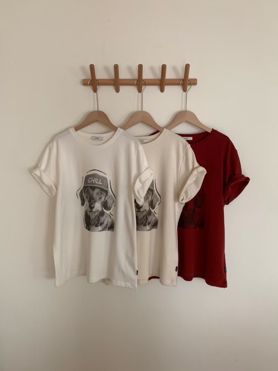 NOMAD東大門㊣代購女裝新品推薦熱賣時尚職業人氣25秋冬T恤NOMADT恤圖色2左二色