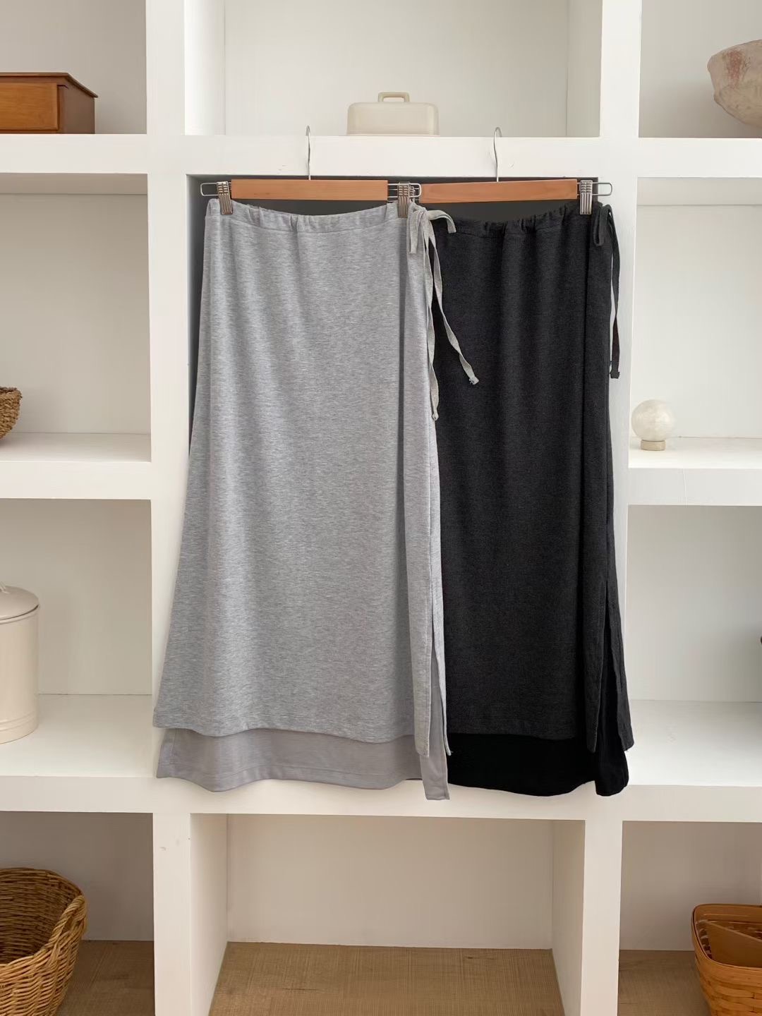 NOMAD韓國直郵㊣女士新款職業人氣休閑真品時尚25秋冬推薦長裙NOMAD長裙圖色2左二色