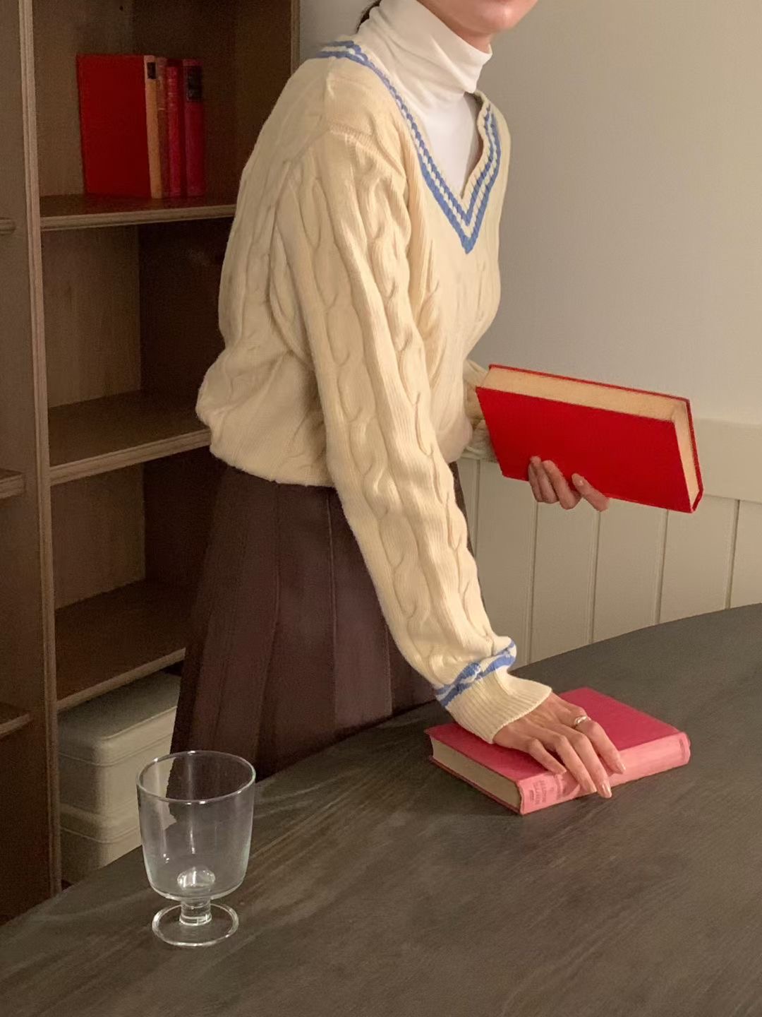 NOMAD韓國代購㊣女士新款人氣時尚職業休閑熱賣真品25秋冬針織衫NOMAD針織衫