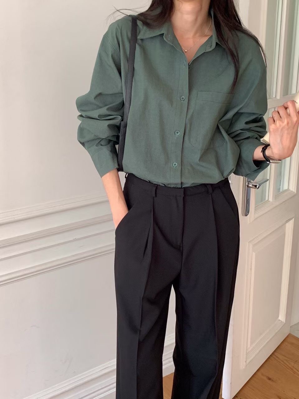 NOMAD東大門㊣實拍女裝新品熱賣職業推薦真品人氣襯衫蕾絲衫NOMAD襯衫/蕾絲衫