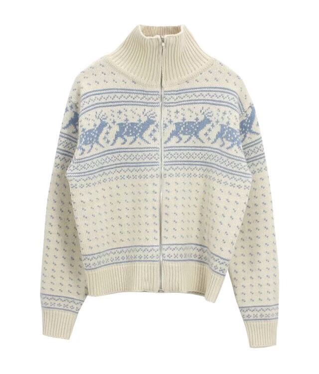 NOMAD東大門㊣實拍女裝新款熱賣時尚休閑25秋冬夾克拉鏈復古NOMAD夾克圖色4