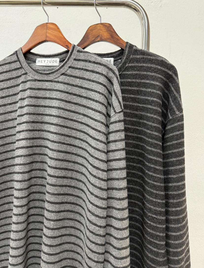 HEYJUDE東大門㊣代購女裝新品25秋冬熱賣人氣休閑真品長袖T恤HEYJUDE長袖T恤