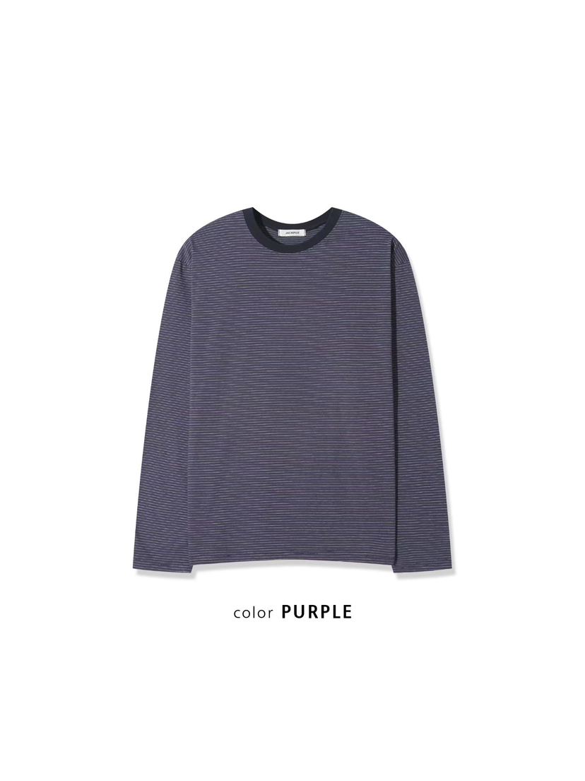 JACKPOT東大門㊣實拍女士新款人氣25秋冬職業長袖T恤男女同款JACKPOT長袖T恤圖色3