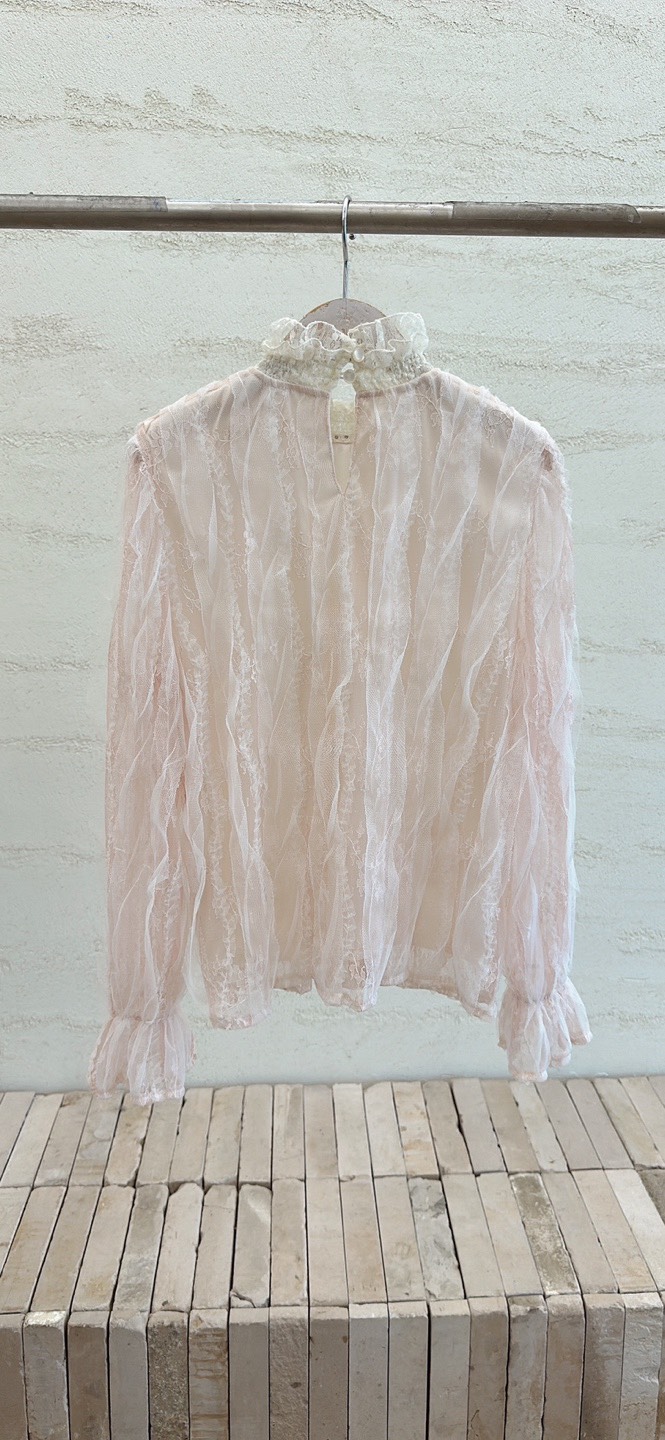 YARD東大門㊣直郵女裝新款熱賣25秋冬真品人氣時尚襯衫蕾絲衫YARD襯衫/蕾絲衫