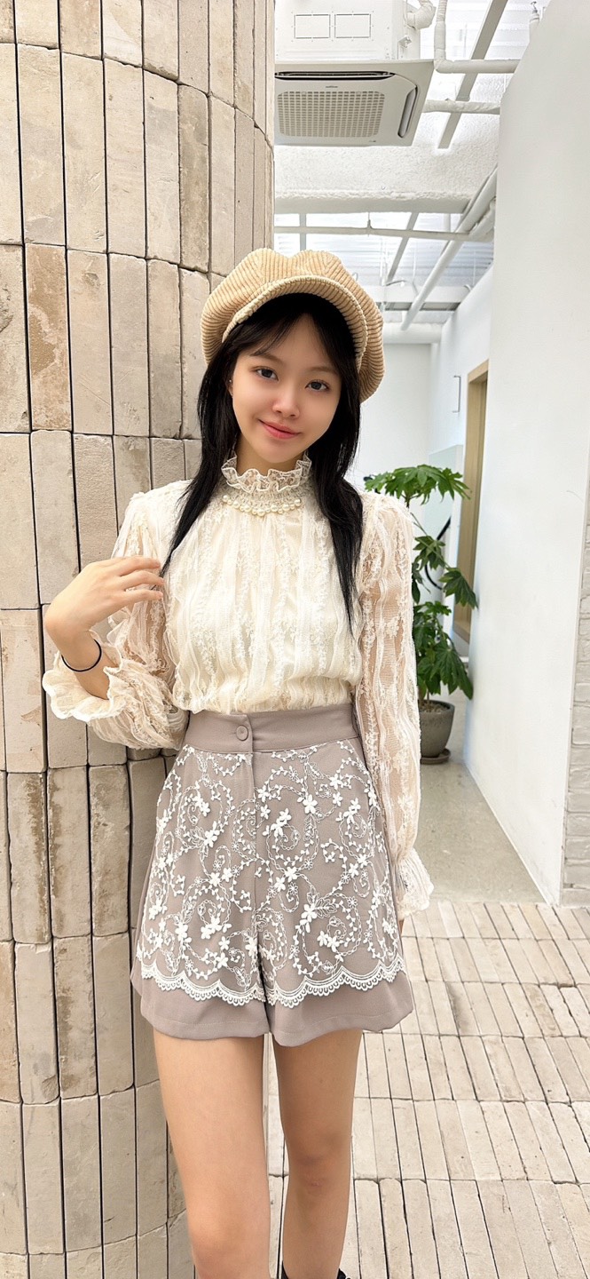 YARD東大門㊣直郵女裝新款熱賣25秋冬真品人氣時尚襯衫蕾絲衫YARD襯衫/蕾絲衫