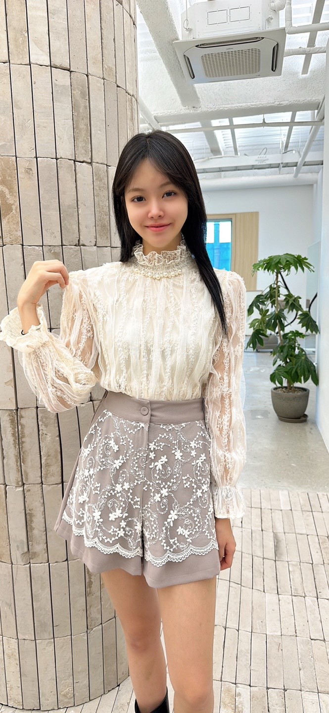 YARD東大門㊣直郵女裝新款熱賣25秋冬真品人氣時尚襯衫蕾絲衫YARD襯衫/蕾絲衫