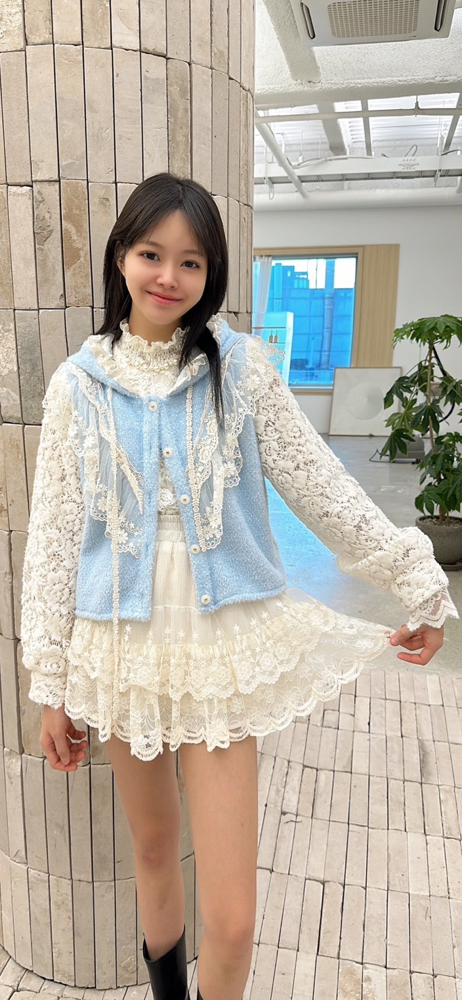 YARD韓國直郵㊣女士新款職業人氣推薦熱賣襯衫蕾絲衫連帽衫YARD襯衫/蕾絲衫圖色2