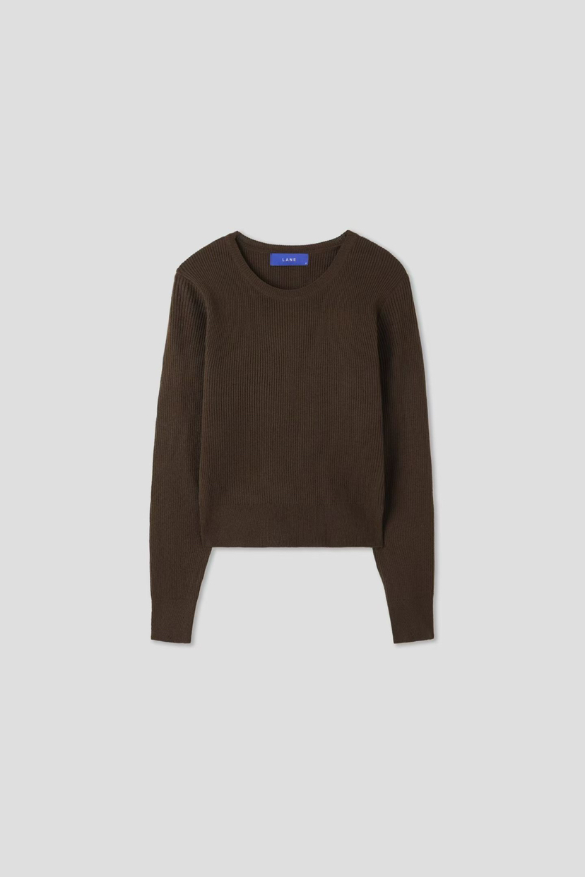 LANE東大門㊣實拍女士新款真品時尚推薦熱賣人氣針織衫短款LANE針織衫圖色2