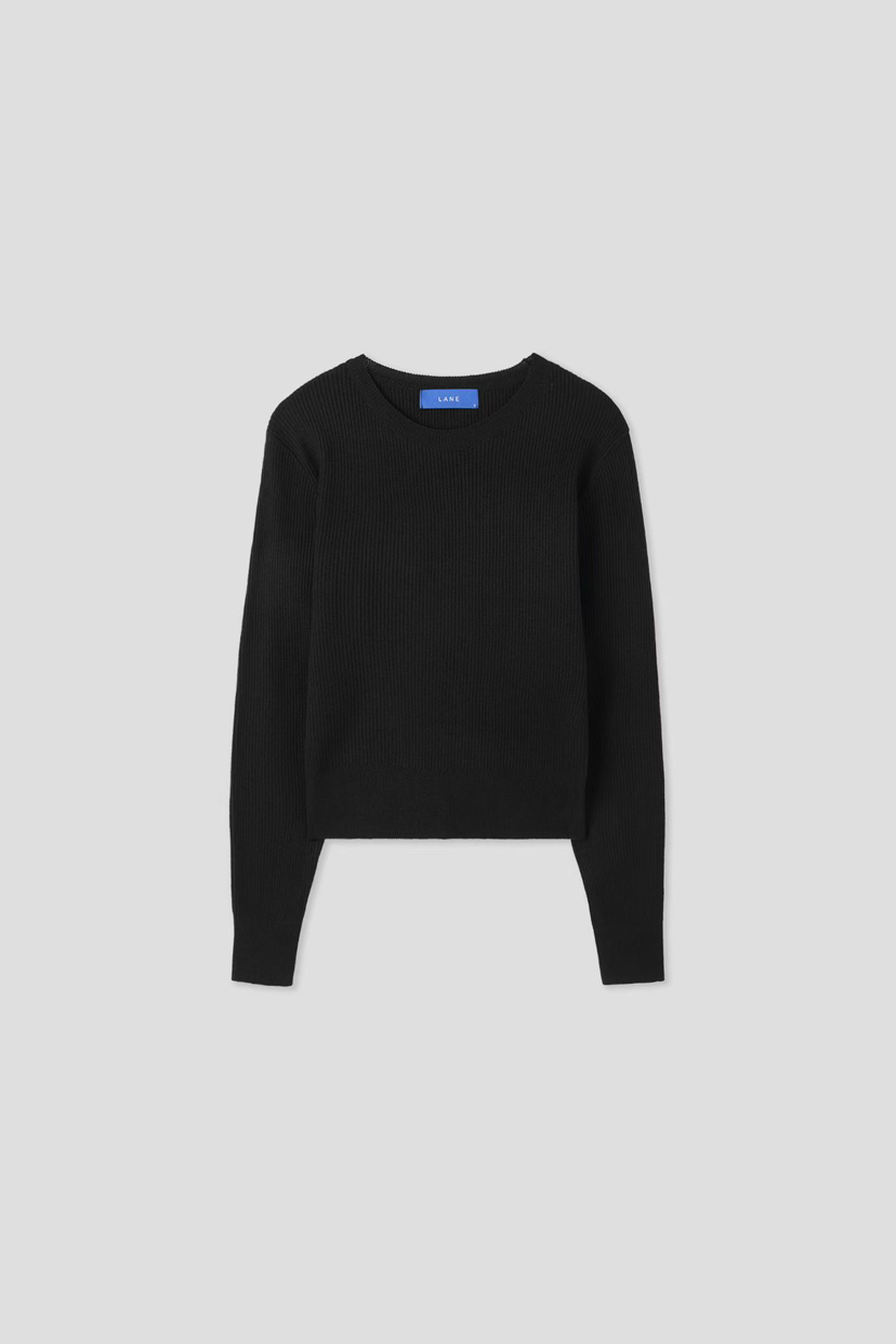 LANE東大門㊣實拍女士新款真品時尚推薦熱賣人氣針織衫短款LANE針織衫圖色3