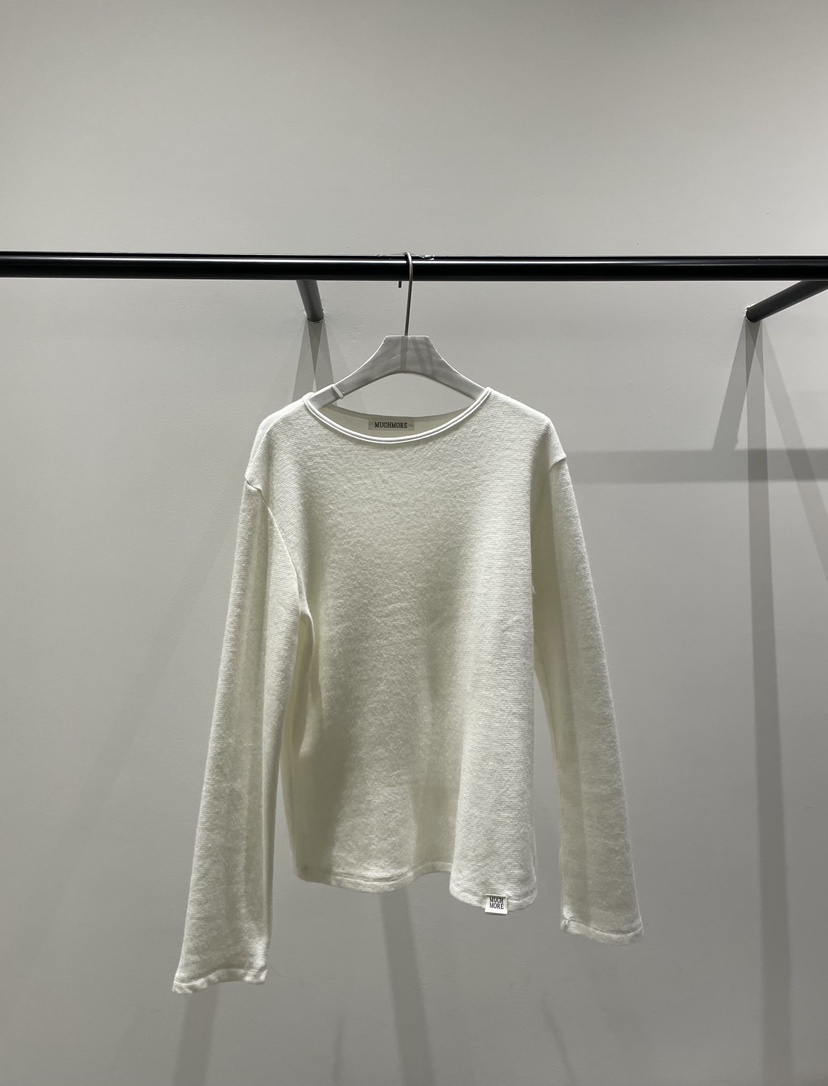 MUCH MORE韓國直郵㊣女裝新款人氣休閑真品熱賣時尚長袖T恤絨MUCH MORE長袖T恤圖色4