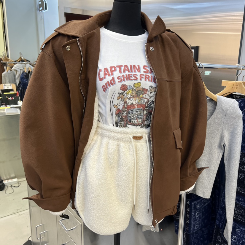 THE FIRST-Q韓國代購㊣女士新款時尚推薦人氣休閑職業夾克THE FIRST夾克圖色2