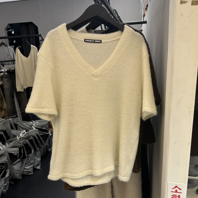 PROJECT WAVE-P東大門㊣直郵女裝新品熱賣職業休閑人氣T恤PROJECT WAVET恤圖色1