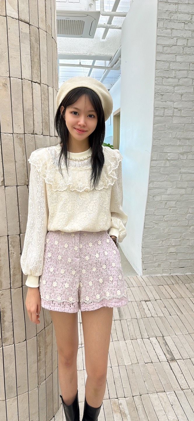 YARD東大門㊣代購女裝新款25秋冬真品推薦時尚人氣襯衫蕾絲衫YARD襯衫/蕾絲衫