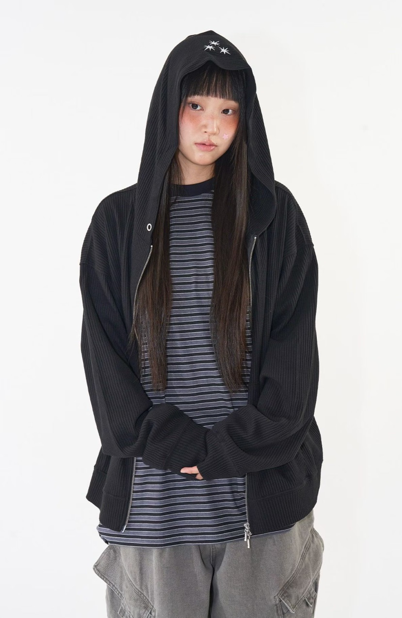 LANE韓國代購㊣女士新款職業推薦時尚人氣休閑夾克男女同款LANE夾克圖色3