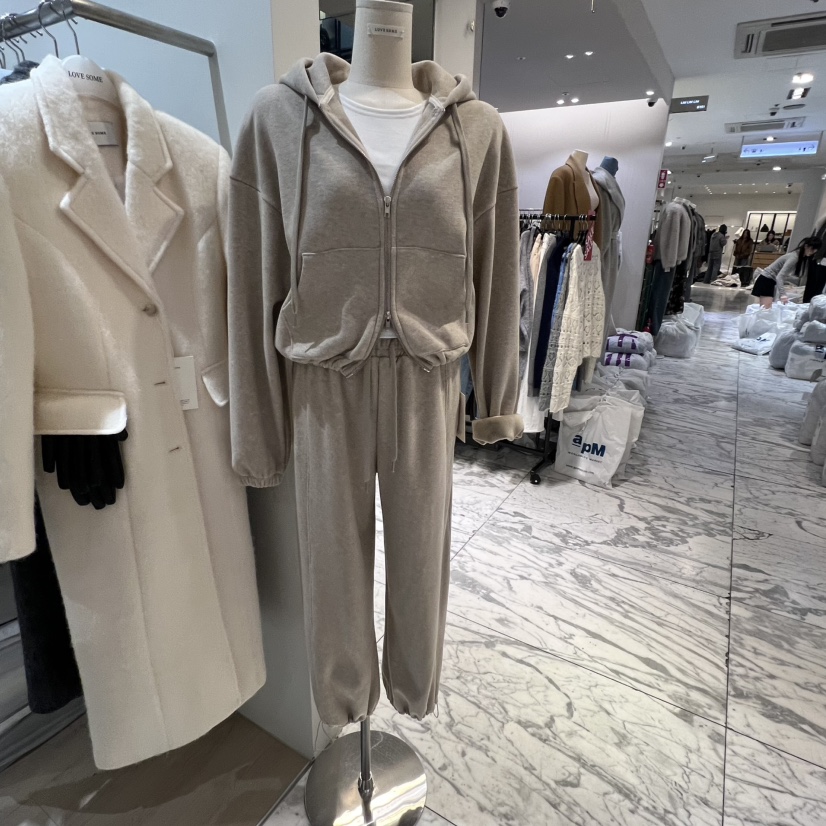 LOVE SOME韓國直郵㊣女裝新品25秋冬職業夾克連帽拉鏈衫加絨LOVE SOME夾克