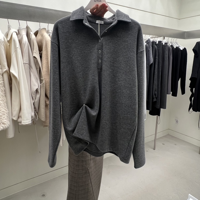 NUTPLAN東大門㊣代購女裝新品職業休閑時尚真品推薦長袖T恤NUTPLAN長袖T恤圖色2