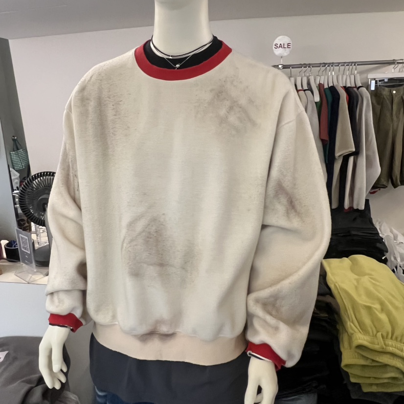 NEDEWS東大門㊣直郵女士新品25秋冬職業休閑熱賣人氣衛衣手工NEDEWS衛衣