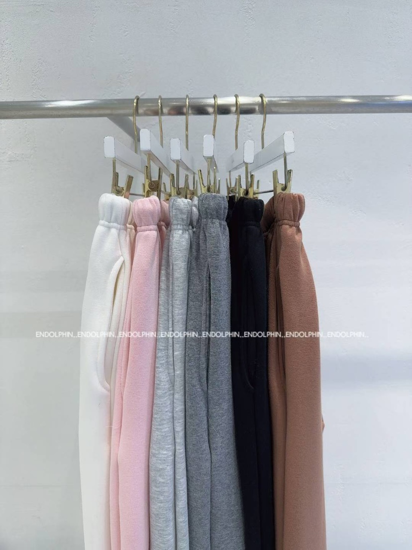 ENDOLPHIN韓國直郵㊣女士新款真品熱賣推薦職業25秋冬休閑褲抓絨ENDOLPHIN休閑褲