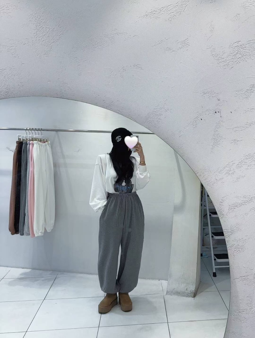 ENDOLPHIN韓國直郵㊣女士新款真品熱賣推薦職業25秋冬休閑褲抓絨ENDOLPHIN休閑褲圖色4