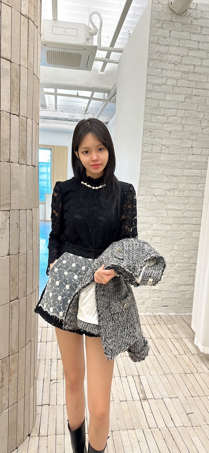 YARD東大門㊣代購女裝新品休閑25秋冬熱賣真品推薦襯衫蕾絲衫YARD襯衫/蕾絲衫