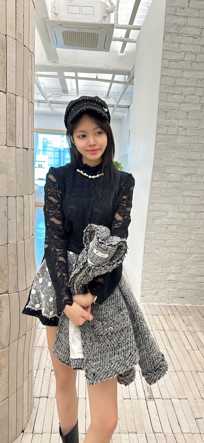 YARD東大門㊣代購女裝新品休閑25秋冬熱賣真品推薦襯衫蕾絲衫YARD襯衫/蕾絲衫