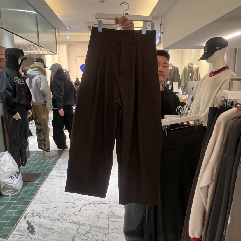 NEDEWS東大門㊣實拍女裝新款時尚休閑真品人氣熱賣25秋冬休閑褲NEDEWS休閑褲圖色1