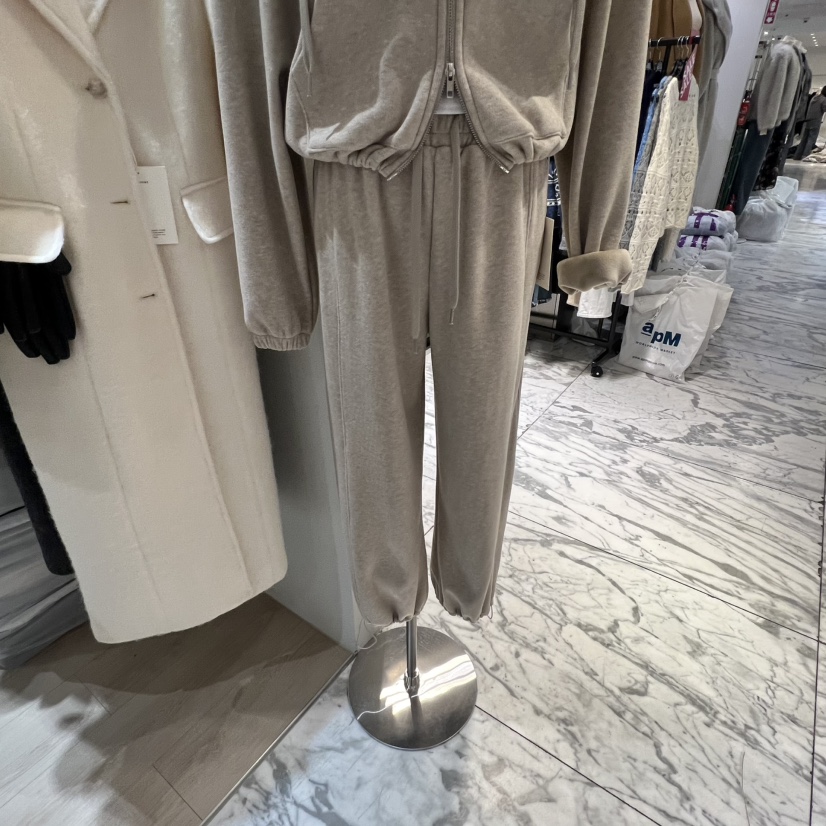 LOVE SOME韓國直郵㊣女裝新品休閑推薦人氣休閑褲加絨貂絨LOVE SOME休閑褲圖色1