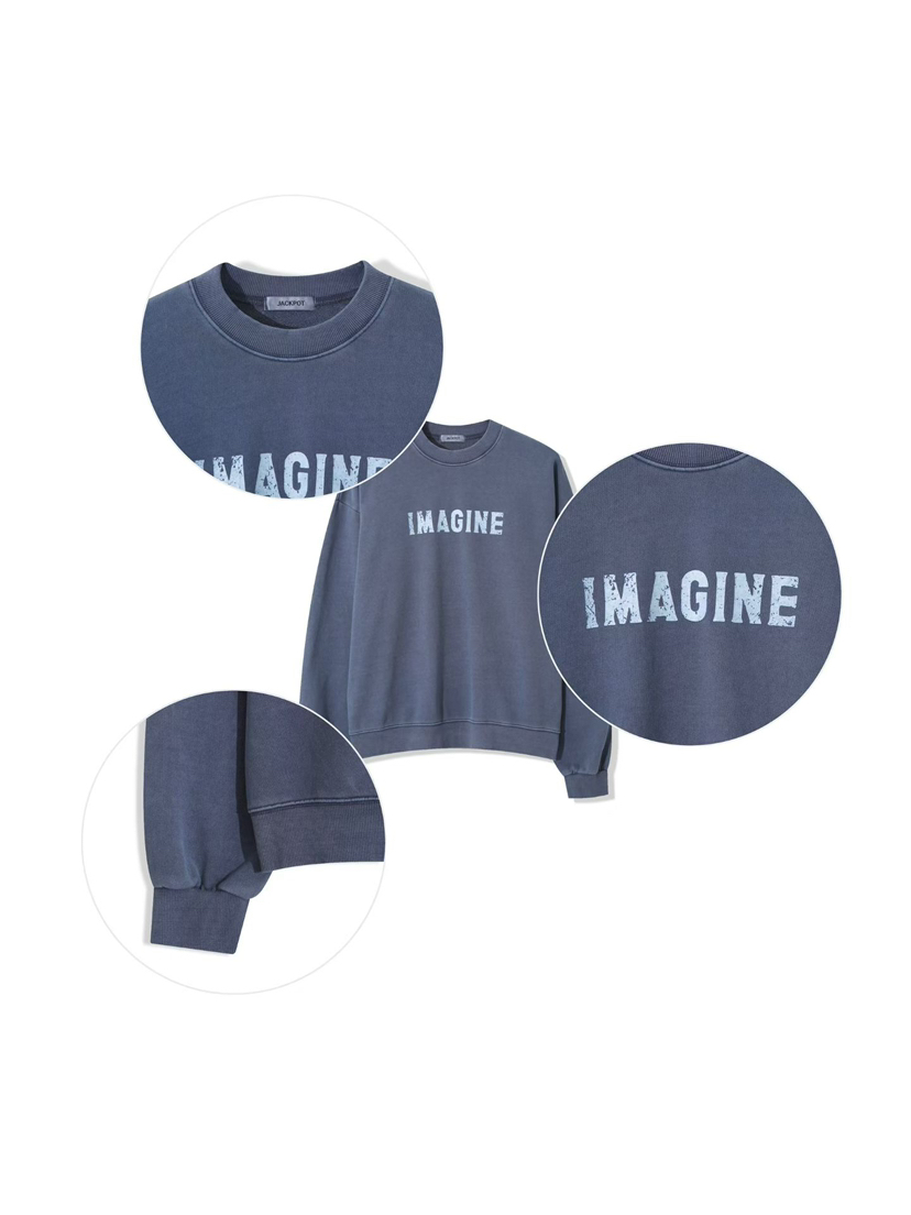 JACKPOT韓國代購㊣女士新款推薦人氣25秋冬真品衛衣男女同款JACKPOT衛衣