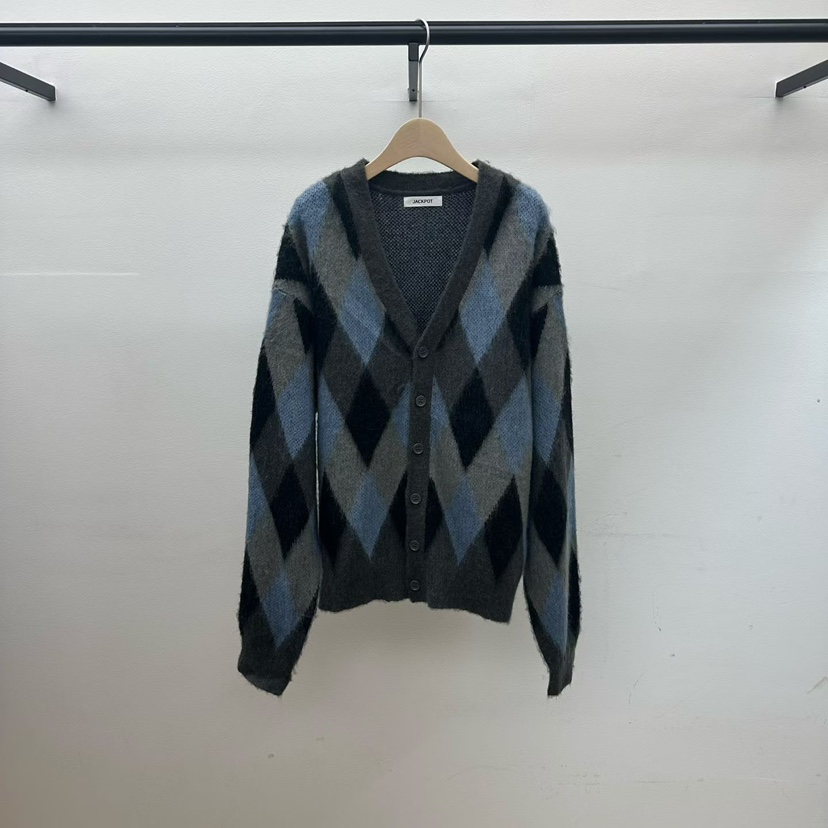 JACKPOT東大門㊣代購女士新品時尚真品25秋冬人氣熱賣針織衫JACKPOT針織衫圖色1