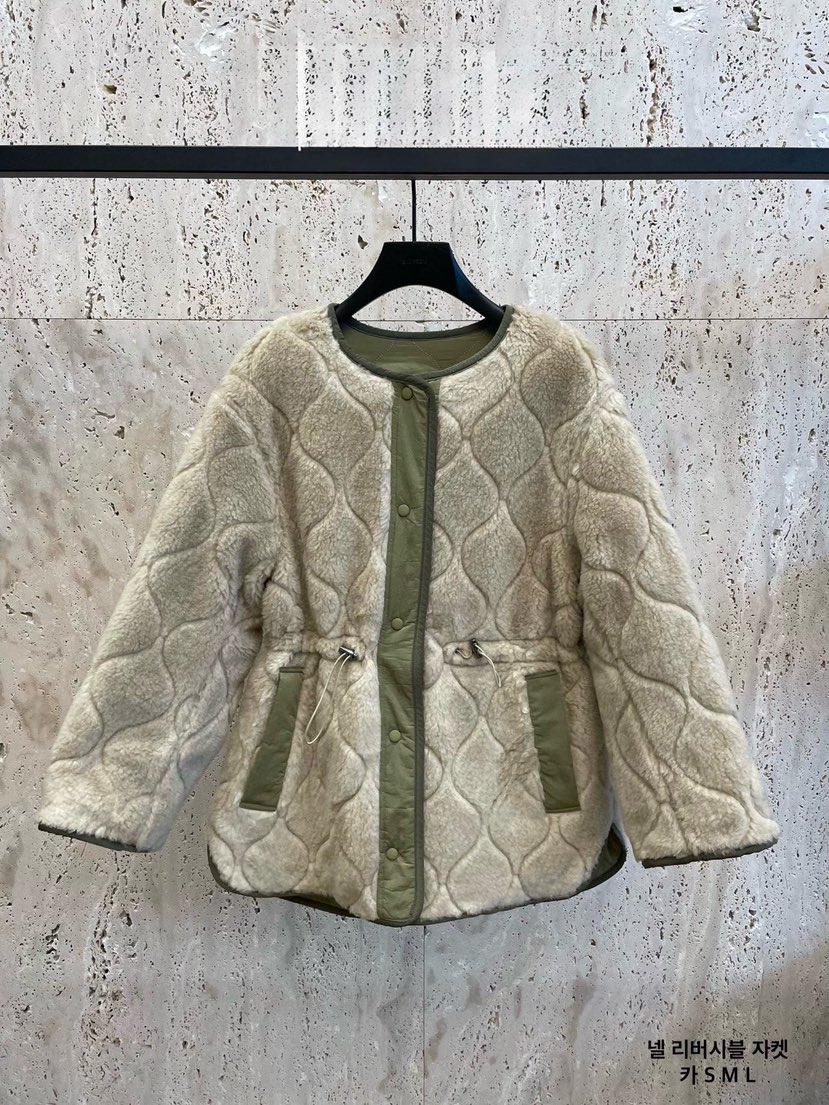 BLOSSOM韓國直郵㊣女裝新品熱賣真品短款大衣含圍巾里外穿雙面BLOSSOM短款大衣