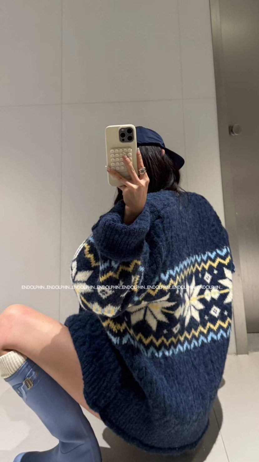 ENDOLPHIN東大門㊣直郵女士新品推薦真品時尚職業熱賣毛衣開衫ENDOLPHIN毛衣