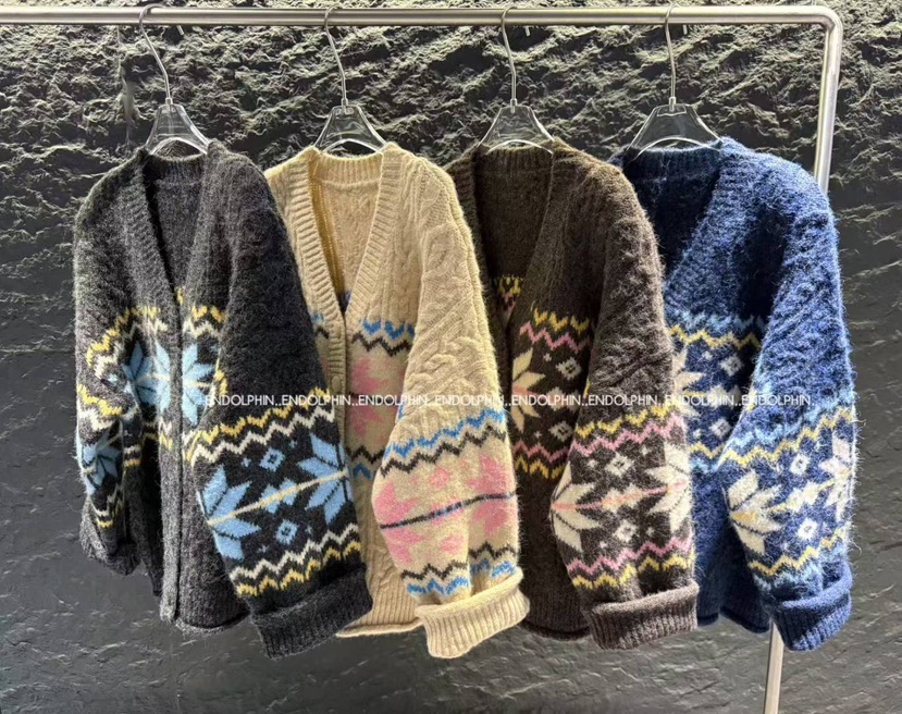 ENDOLPHIN東大門㊣直郵女士新品推薦真品時尚職業熱賣毛衣開衫ENDOLPHIN毛衣