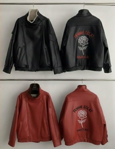 CLODE韓國代購㊣女裝新款人氣休閑時尚25秋冬熱賣職業夾克羊皮CLODE夾克