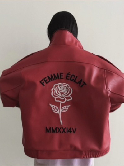 CLODE韓國代購㊣女裝新款人氣休閑時尚25秋冬熱賣職業夾克羊皮CLODE夾克