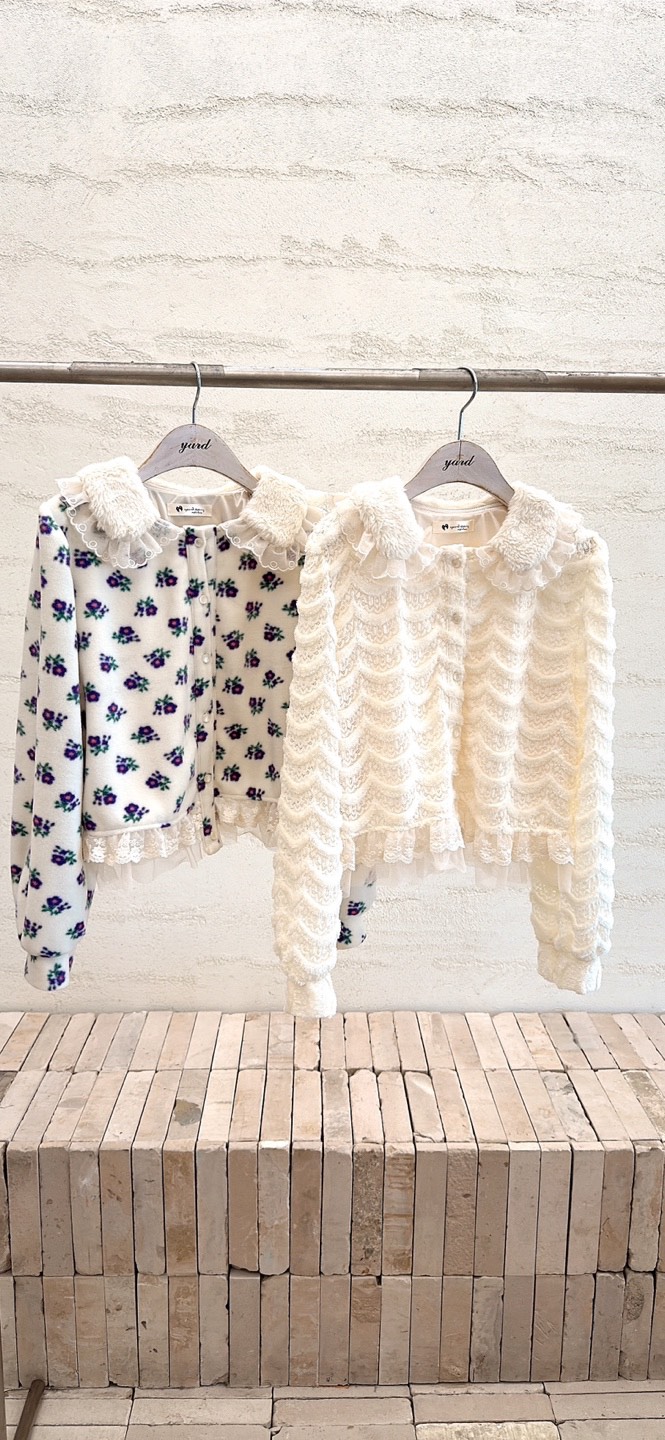 YARD韓國代購㊣女士新品推薦職業休閑25秋冬襯衫蕾絲衫貂皮YARD襯衫/蕾絲衫